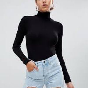 NWOT Turtleneck Long Sleeve Bodysuit